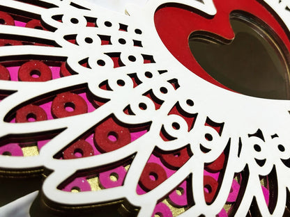 “Corazón con Alas” Espejo