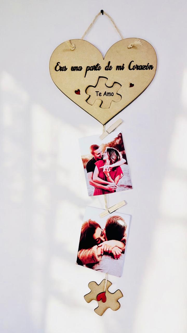 Corazón Portaretrato