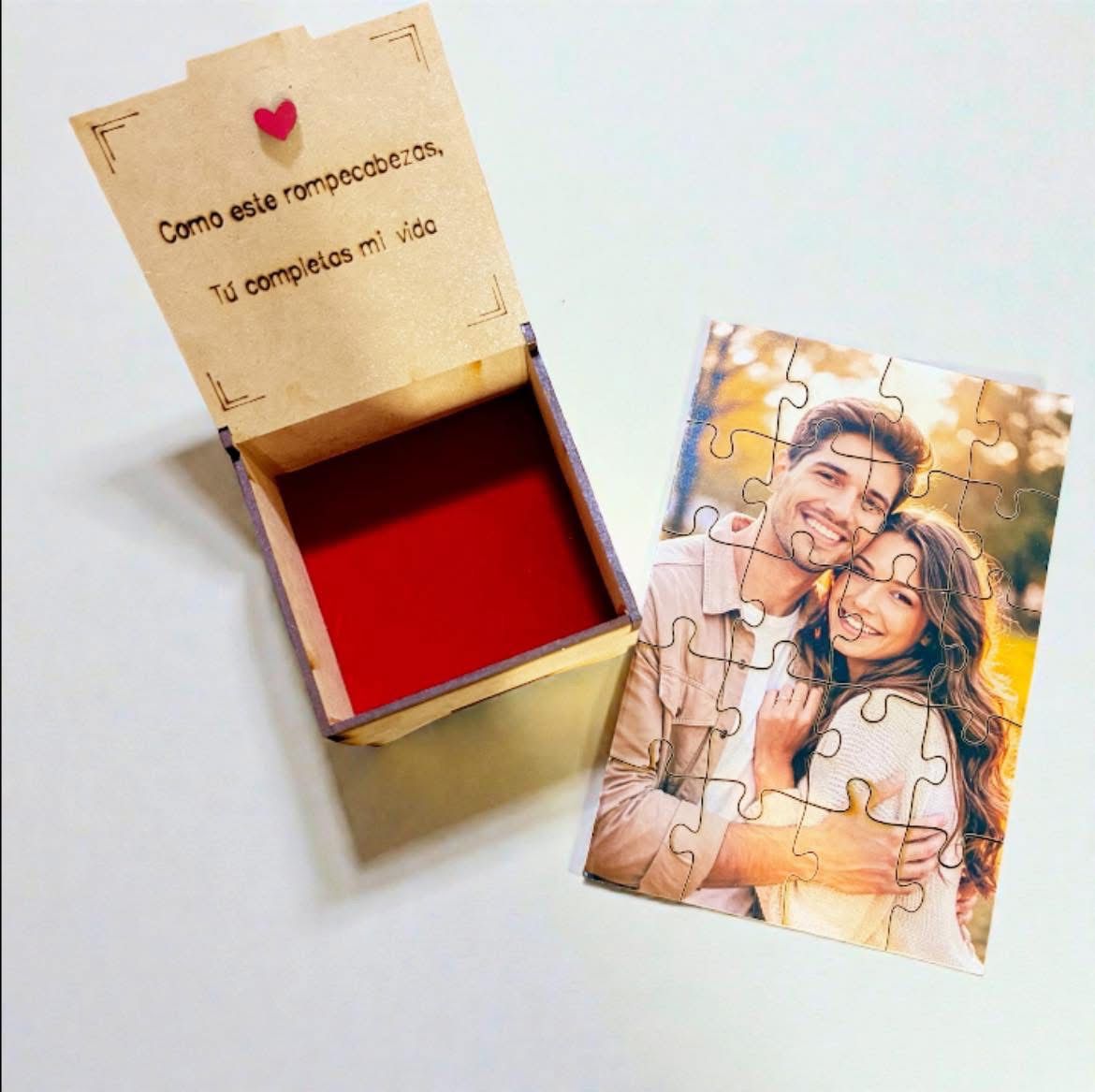 Rompecabezas Personalizado con Foto - Un recuerdo que se arma con el Corazón