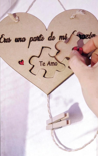 Corazón Portaretrato