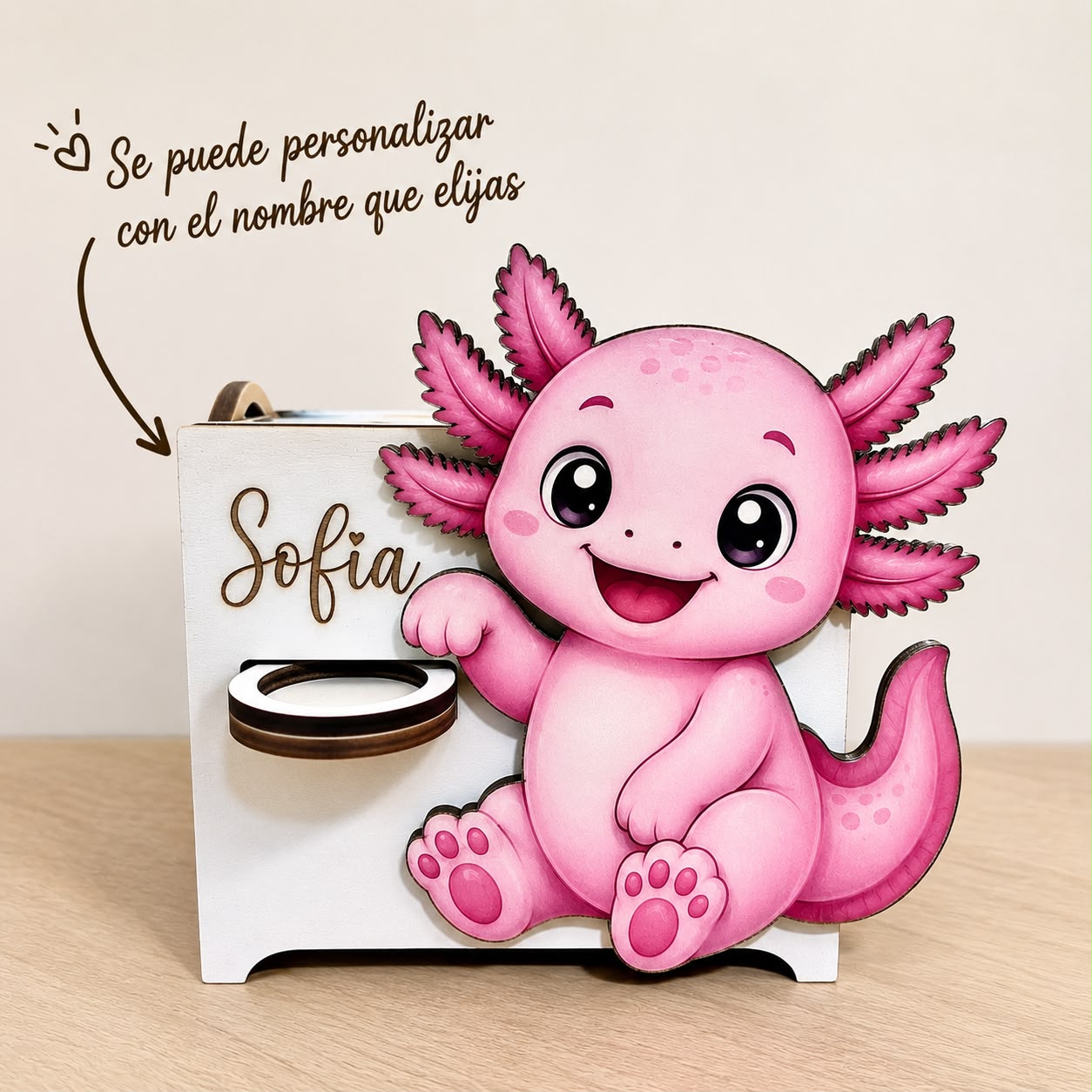 Alcancía Personalizada con Mecanismo